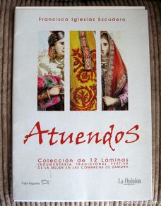 Segunda mano: Atuendos.Colección de 12 láminas.Caja España.La Opinión de Zamora.